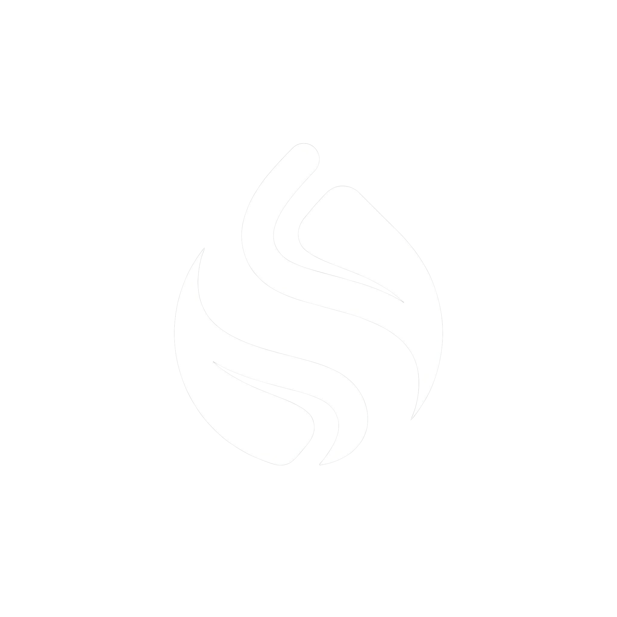 White rocket illustration from the Boostagentur logo